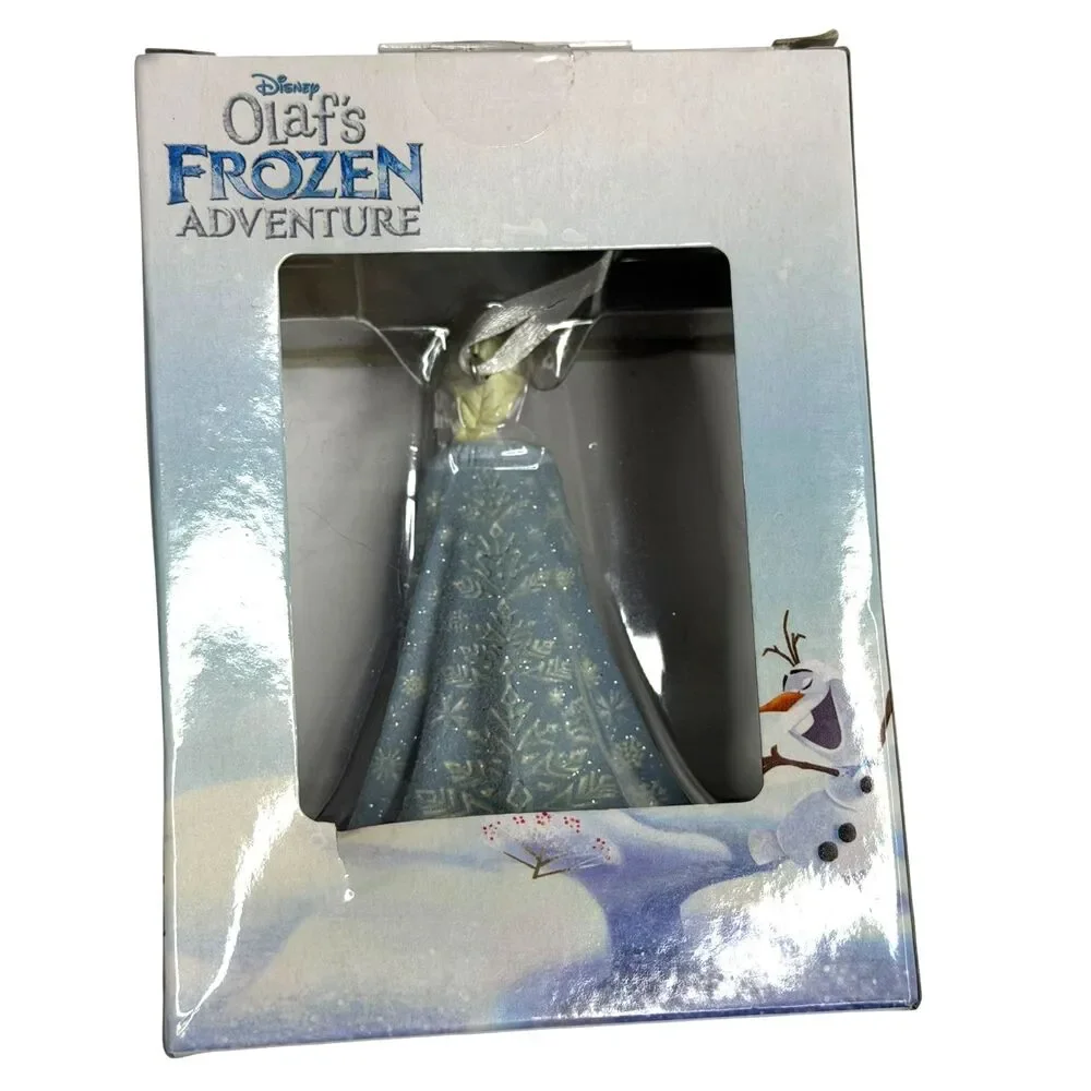 Hallmark Disney Olafs Frozen Adventure Elsa Ornament Christmas Tree NIB